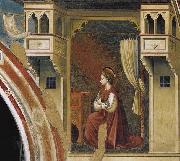GIOTTO di Bondone The Virgin Receiving the Message oil painting on canvas
